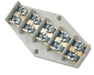 Клемна колодка в корпусі Elektro-Plast 5х16 мм.кв. 380В