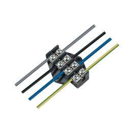 Клемна колодка в корпусі Elektro-Plast 4х10 мм.кв. 380В