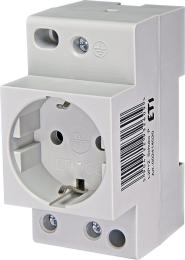 Розетка на DIN-рейку ETI t-2P+Z Schuko (P) 002414020