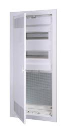 Дворядний гібридний щиток ETI 001100222 ECG 56 COMBO2/3-I (24+4М і 2 металевих панелі)