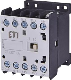Міні контактор ETI 004641102 CEC 09.10-24V DC (9A; 4kW; AC3)