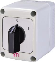 Кулачковий перемикач в корпусі ETI 004773159 CS 16 91 PN (2p «0-1» IP65 16A)