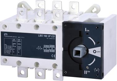 Перемикач навантаження ETI 004661550 LBS CO 3P 160 («1-0-2» 160А)