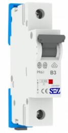 Однополюсний автомат SEZ 61 B 3А (PR61B3А)