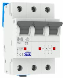 3-полюсний автомат SEZ 63 з 2А 3P (PR63C2А)