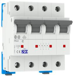 Чотирьохполюсний автомат SEZ 64 C 63А 4P (PR64C63А)