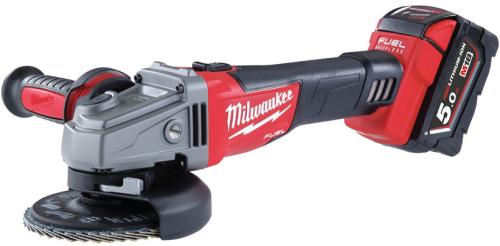 Акумуляторна кутова шліфувальна машина Milwaukee M18 CAG125X-502X (4933448866)