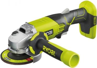 Акумуляторна шліфмашина кутова Ryobi ONE + R18AG-0 (5133001903) (без акумулятора і ЗП)