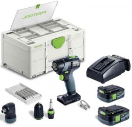 Акумуляторний дриль-шурупокрут FESTOOL TXS 12 2.5-Set (576874)