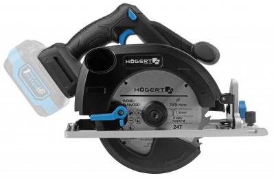 Акумуляторна дискова пилка Hoegert HT2E235-0CS (без АКБ та ЗП)