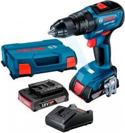 Акумуляторна ударна дриль-шурупокрут Bosch GSB 18V-50 Professional з 2 акб і з/у (06019H5100)