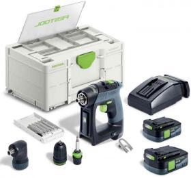 Акумуляторний дриль-шурупокрут FESTOOL CXS 12 2.5-Set (576865)