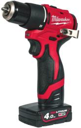 Акумуляторний шурупокрут Milwaukee M12 BLPDRC-402C (4933500424)
