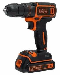 Акумуляторний дриль-шурупокрут Black & Decker BDCDC18KB