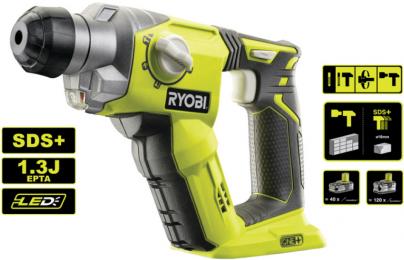 Перфоратор Ryobi ONE + R18SDS-0 SDS + без АКБ і ЗП (5133002305)