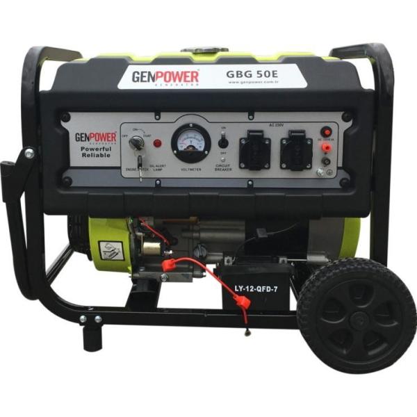 Генератор бензиновый Genpower GBG 50E, фото 2