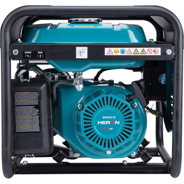 Генератор бензиновый Heron 6.5HP 2.8kW (8896416), фото 5