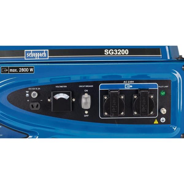 Генератор бензиновый Scheppach SG 3200 (5906220903), фото 4