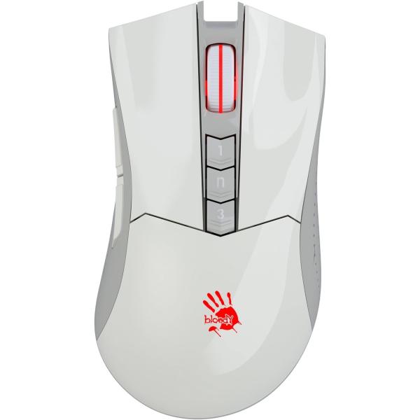 Миша Bloody A4Tech R90 Plus White (R90 Plus (Greyish White))