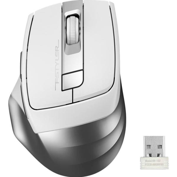 Миша A4Tech Fstyler FG35S Silence Silver (FG35S (Silver))