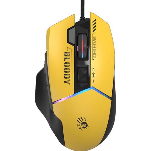 Миша Bloody W95 Ultra Yellow Black (W95 Ultra (Sports Lime))