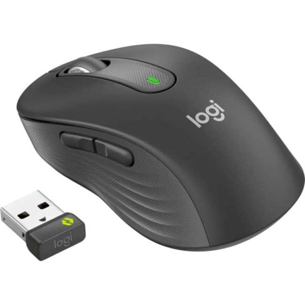 Бездротова миша Logitech Signature M650 L Wireless Mouse Graphite (910-006236) (910-006348)