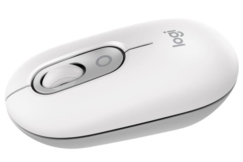 Миша Logitech POP Mouse with Emoji Off-White (910-007411)