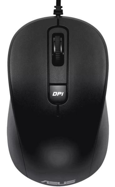 Миша ASUS Wired Blue Ray Silent Black (90XB05RN-BMU000)
