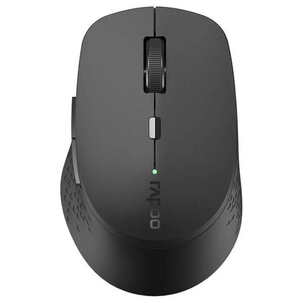 Бездротова миша Rapoo M300 Silent Wireless Multi-Mode Bluetooth Dark Grey (M300 silent grey)