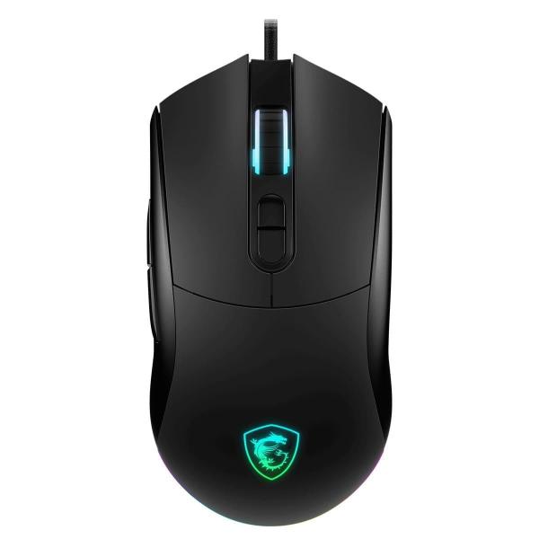 Миша MSI FORGE GM320 RGB Black (FORGE GM320)