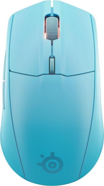 Миша SteelSeries Rival 3 Gen 2 Wireless RGB Aqua (62526)