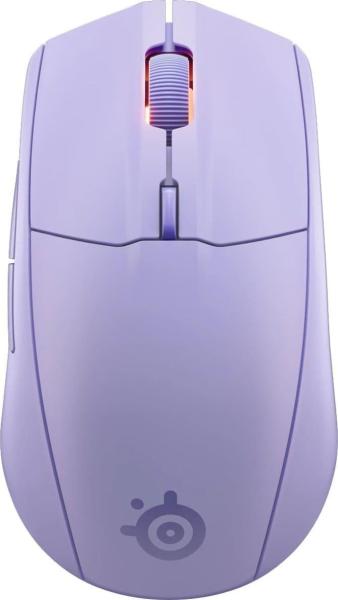 Миша SteelSeries Rival 3 Gen 2 Wireless RGB Lavender (62525)