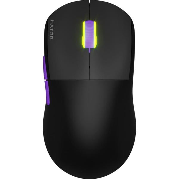 Бездротова миша HATOR Quasar 2 ULTRA 4K Wireless Black Lilac (HTM570BL)
