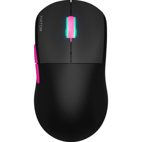 Бездротова миша HATOR Quasar 2 ULTRA 4K Wireless Black Pink (HTM570BP)