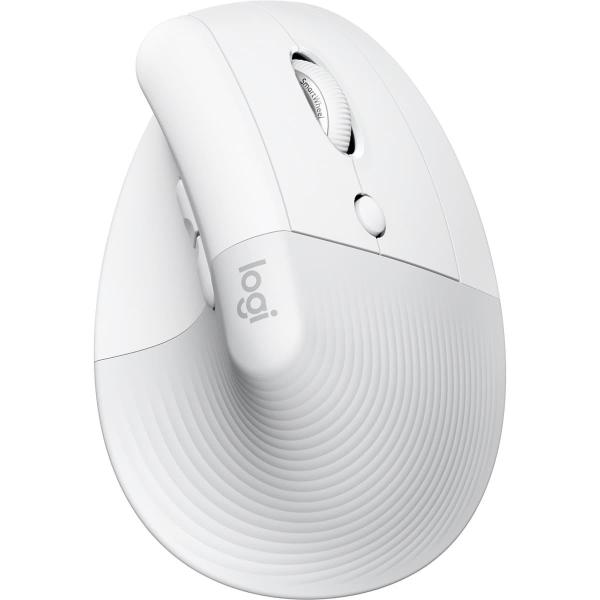 Бездротова миша Logitech Lift Bluetooth Vertical Ergonomic White USB (910-006496)