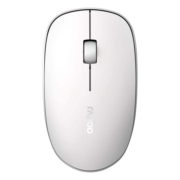 Бездротова миша Rapoo M200 Silent Wireless/Bluetooth White (M200 Silent white)