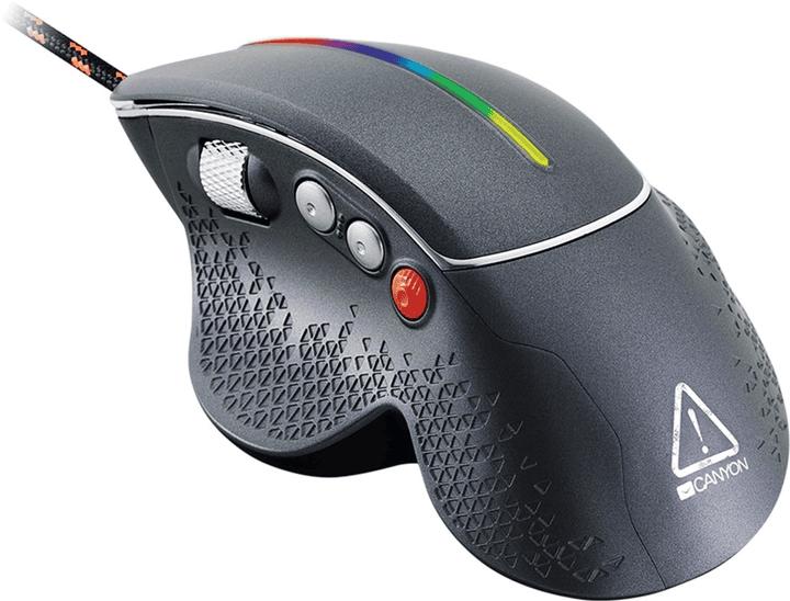 Миша Canyon Apstar GM-12 Black (CND-SGM12RGB)
