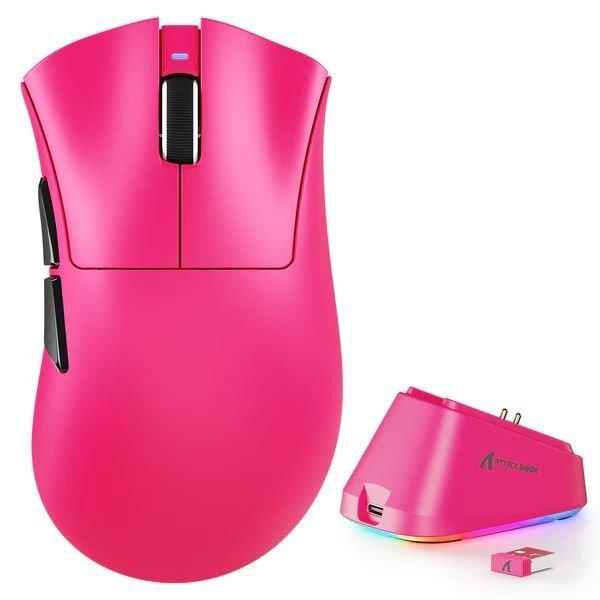 Миша Attack Shark V3 Pro Wireless (AS-6972792472560-P) Pink (G-000004414)