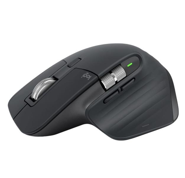Бездротова миша Logitech MX Master 3S Performance Wireless Mouse Bluetooth Graphite (910-006559)