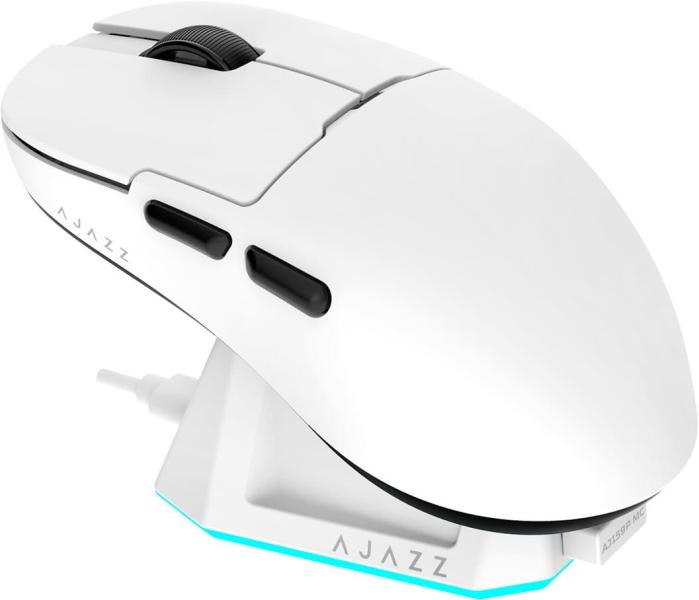 Миша Ajazz AJ159P MC White Charging Dock (AJ159P-MC-W)