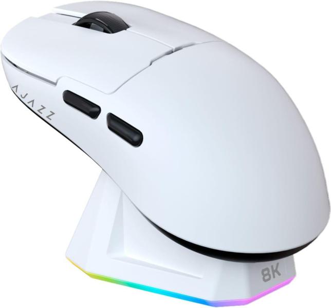 Миша Ajazz AJ159PRO White 8K Charging Dock (AJ159-PRO-W)