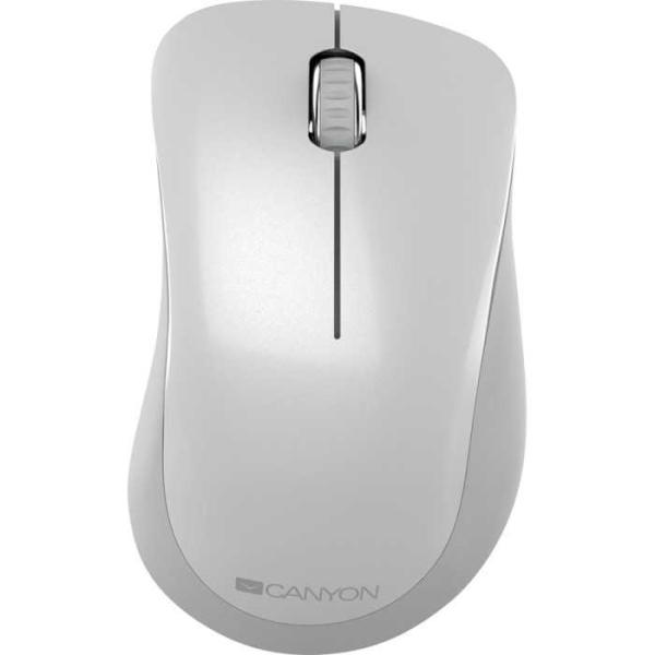 Бездротова миша Canyon CNE-CMSW11PW Pearl White-Grey (CNE-CMSW11PW)