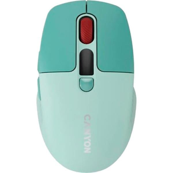 Миша Canyon MW-26 LCD Silent Dual Mode Wireless Green (CNS-CMSW26GR)