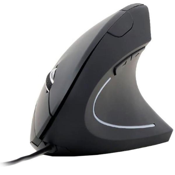 Миша Gembird MUS-ERGO-01 USB Black (MUS-ERGO-01)