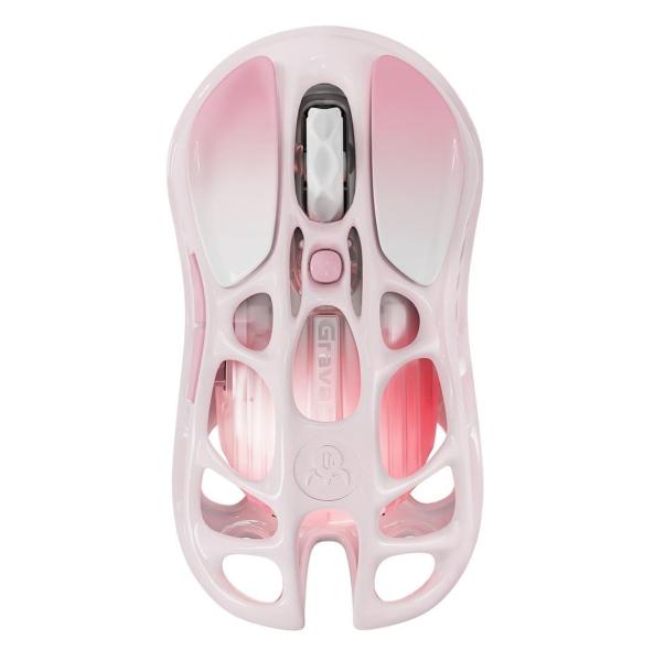 Миша GravaStar Mercury M1 Pro Magnesium Alloy Body BT/WL/USB-A RGB Sakura Pink (GRAVASTARM1PRO_PNK)