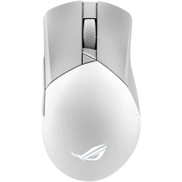Бездротова миша ASUS ROG Gladius III AimPoint RGB USB-A/WL/BT White (90MP02Y0-BMUA11)