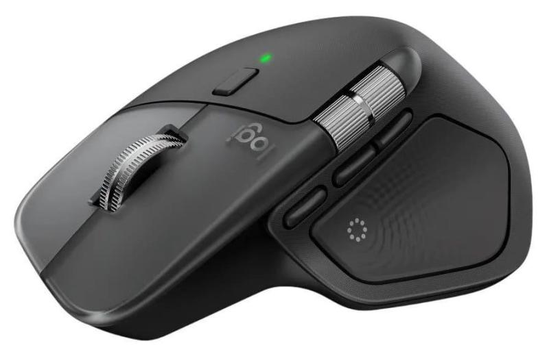Миша Logitech MX Master 4 for Mac Performance Wireless Space Black (910-007577)