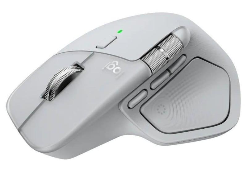 Миша Logitech MX Master 4 Performance Wireless Pale Grey (910-007563)