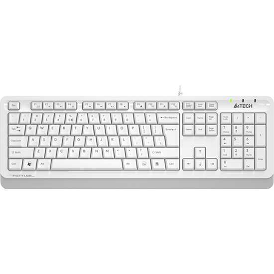 Клавіатура A4Tech Fstyler FKS10 USB White (FKS10 (White))