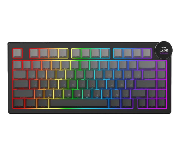 Клавіатура Ajazz AK820 V2 White Peach Switch (AK820-V2-WP-S-BG)